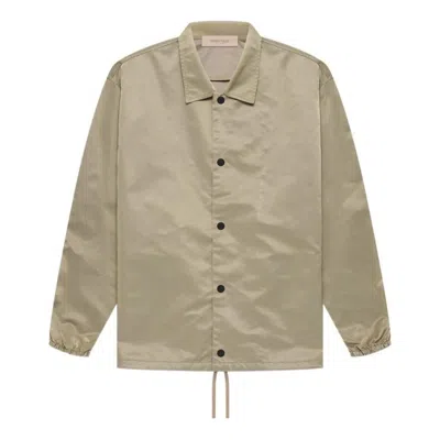 Essentials Fear Of God  Coaches Jacket In Neutral