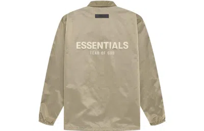 Essentials Fear Of God  Coaches Jacket In Neutral