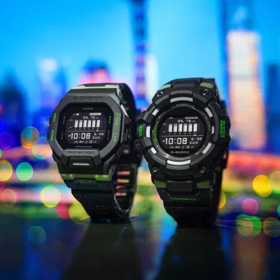 Casio G-shock Digital 'black' In Blue