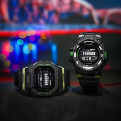 Casio G-shock Digital 'black' In Blue
