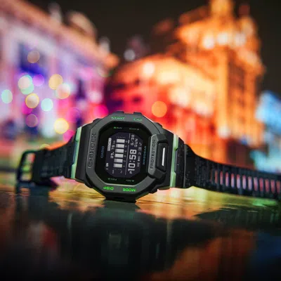 Casio G-shock Digital 'black' In Blue