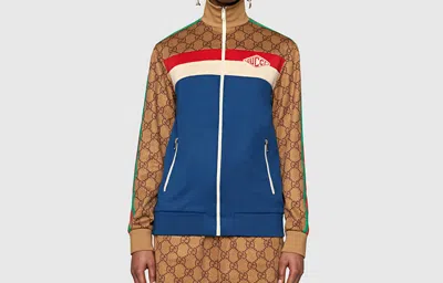 Gucci Gg Technical Jersey Jacket
