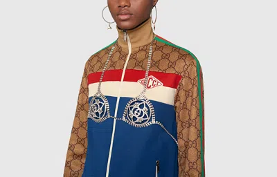 Gucci Gg Technical Jersey Jacket