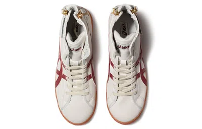 Asics Double Clutch 'gray Red' In White