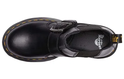 Dr. Martens Dr.martens 2976 Buckle Pull Up Leather Chelsea Boots 'black Pull Up'