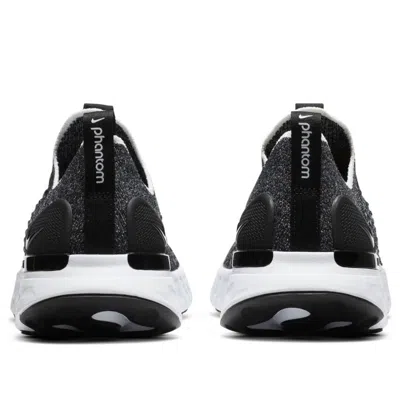 Nike React Phantom Run Flyknit 2 Running Shoe In Black