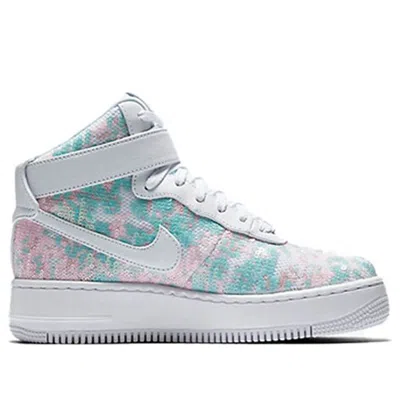 Nike (wmns)  Air Force 1 Upstep Hi Lx 'sequin Fabric' In White
