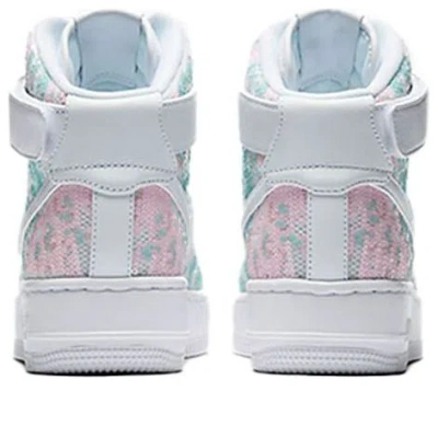 Nike (wmns)  Air Force 1 Upstep Hi Lx 'sequin Fabric' In White