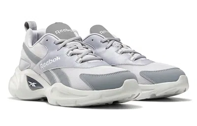 Reebok Unisex Royal Ec Ride 4 Running Shoes Grey/white In Gray