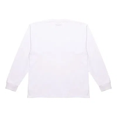 Drew House Basic Long Sleeve Pocket T-shirt 'white'