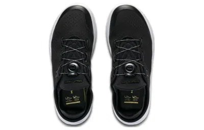 Under Armour Ua Flow Slipspeed 'black And White'