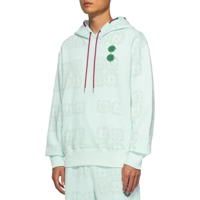 Air Jordan Men's  X Clot Crossover China Logo Full Print Pullover Asia Edition Autumn Green