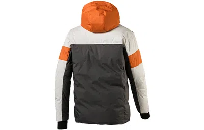 Puma Protective Down Jacket 'grey' In Gray