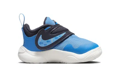 Nike (td)  Team Hustle D 11 Lil 'light Photo Blue Gridiron'
