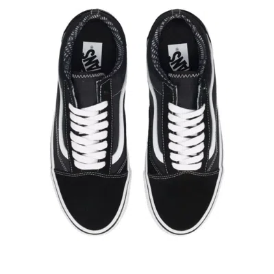 Vans Black Polyester Sneaker In Black
