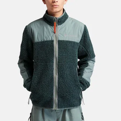 Timberland Earthkeepers By Raeburn High-pile Wool Fleece Jacket 'balsam Green'