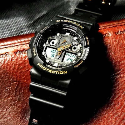 Casio G-shock Analog-digital 'black' In Blue