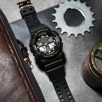 Casio G-shock Analog-digital 'black' In Blue