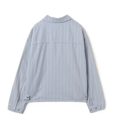 Air Jordan X A Ma Maniere Jacket 'light Armory Blue'