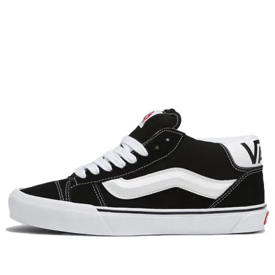Vans Knu Mid Sneaker In Black