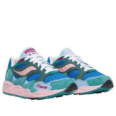 Saucony X Jae Tips Grid Shadow 2 'what's The Occasion? Wear To A Date' In Multi