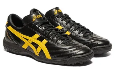 Asics C3 Ff Tf Futsal 'black Yellow' In Multi
