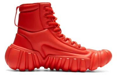 Onitsuka Tiger X Astro Boy Dentigre Puff Boot 'fiery Red'