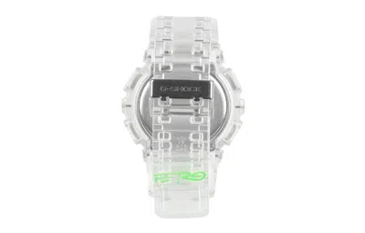 Casio G-shock Analog-digital 'white' In Metallic