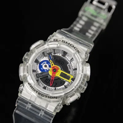 Casio G-shock Analog-digital 'white' In Metallic