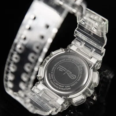 Casio G-shock Analog-digital 'white' In Metallic