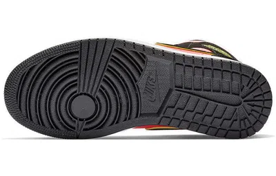 Air Jordan (wmns)  1 Retro Mid 'hot Punch Volt' In Multi