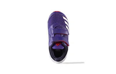 Adidas Originals (td) Adidas Fortarun Cf Shoes 'purple Red White'