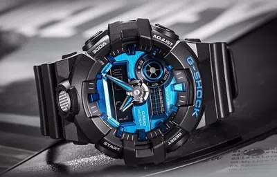 Casio G-shock Analog-digital 'black Blue'