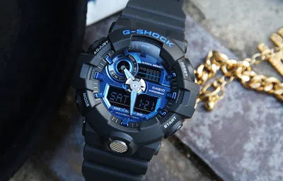 Casio G-shock Analog-digital 'black Blue'