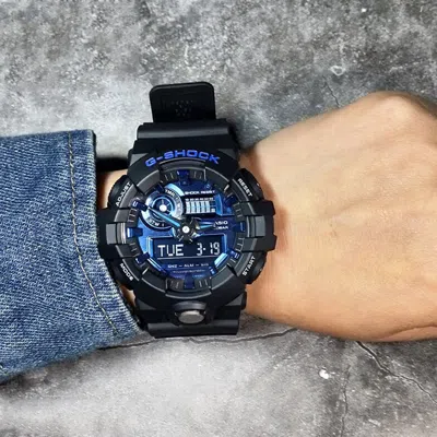 Casio G-shock Analog-digital 'black Blue'