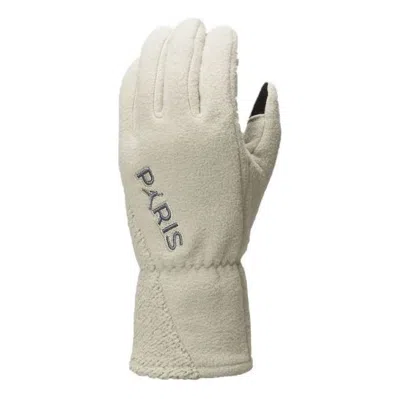 Air Jordan Paris Fleece Gloves 'stone Iron Grey' In Neutral