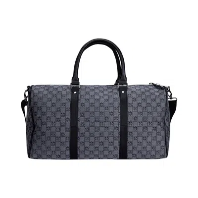 Air Jordan Monogram Duffle Bag 'black' In Pattern