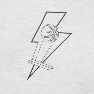 Li-ning Way Of Wade Love & Passion Sweatshirt 'grey' In White