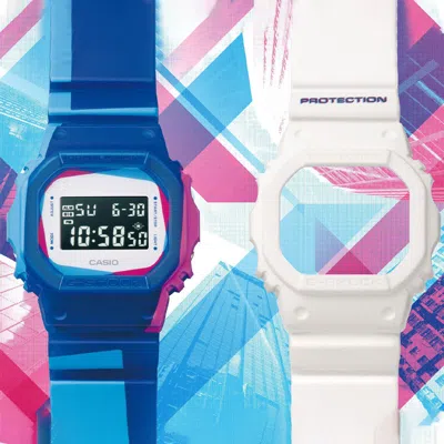 Casio G-shock Digital 'blue'
