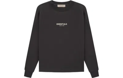 Essentials Crew Neck Sweatshirt In Black