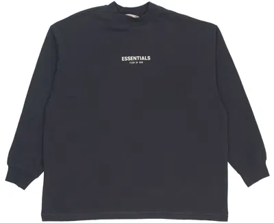 Essentials Crew Neck Sweatshirt In Black