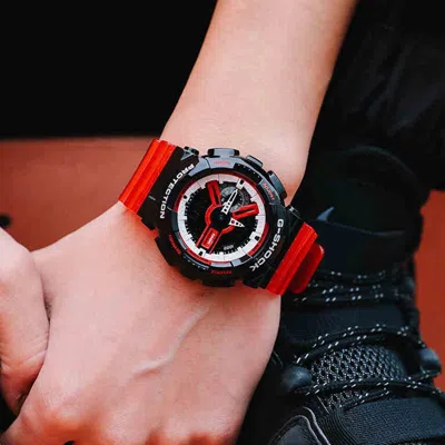 Casio G-shock Analog-digital 'black Red'
