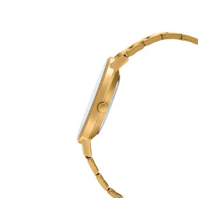 Casio Quartz Waterproof Blue Watch Dial Blue Analog In Gold