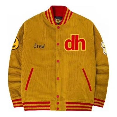 Drew House Corduroy Varsity Jacket 'brown'