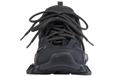 Balenciaga Track Sneakers In Mesh And Nylon In Black