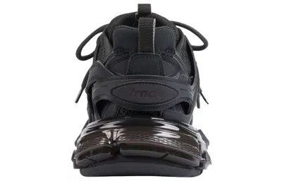 Balenciaga Track Sneakers In Mesh And Nylon In Black