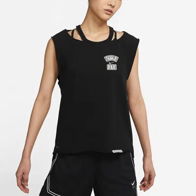 Nike (wmns)  Standard Issue Printing Sleeveless T-shirt Black