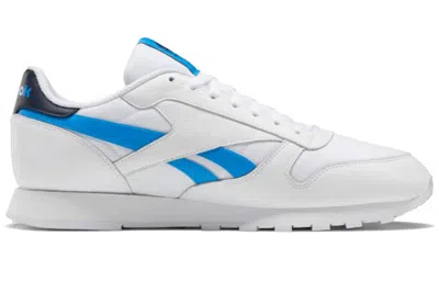 Reebok Classic Leather White Blue In Multi