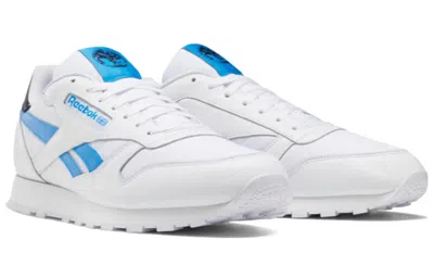 Reebok Classic Leather White Blue In Multi