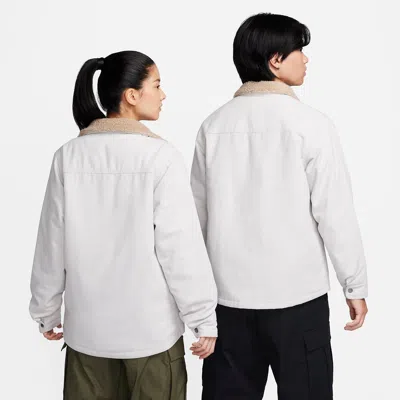 Nike Sb Padded Flannel Skate Jacket 'white'